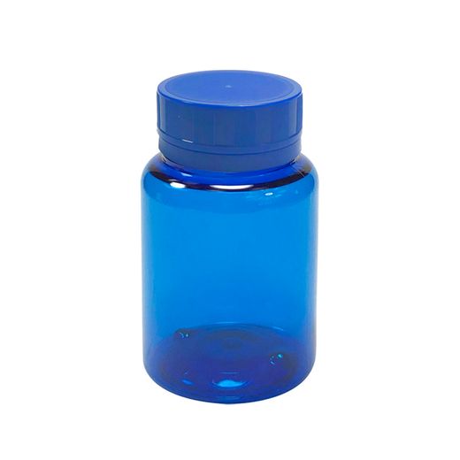 Pote-Para-Capsulas-Pet-100ml-azul-com-tampa-azul