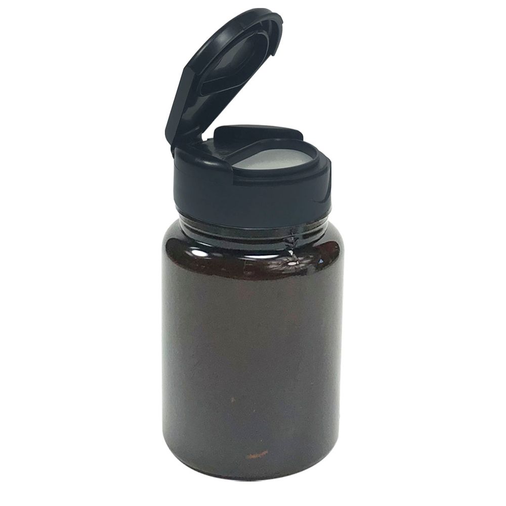 Pote-Para-Capsulas-Pet-75ml-ambar-com-tampa-preta