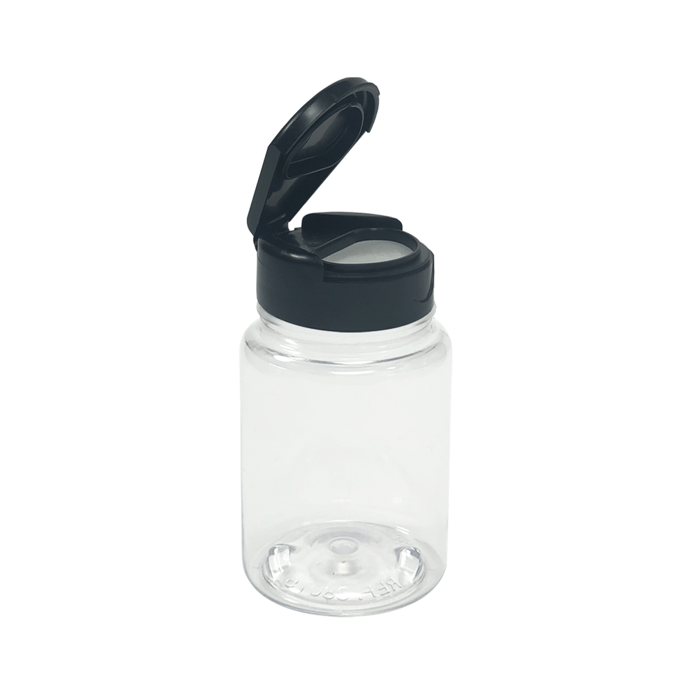 Pote-Para-Capsulas-Pet-75ml-cristal-com-preto