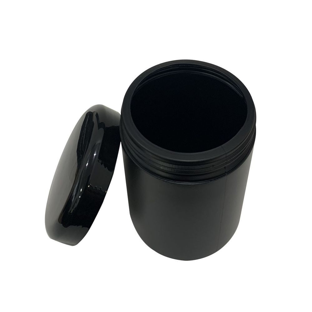 POTE-PLASTICO-100ML-COM-TAMPA-ROSCA-PRETO-ABERTO