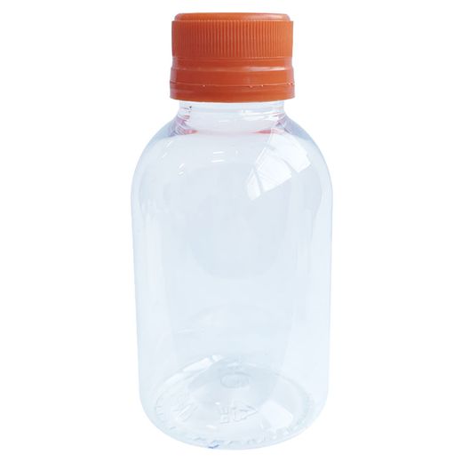 FRASCO-PET-CRISTAL-150ML-COM-TAMPA-LACRE-LARANJA