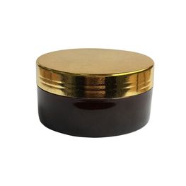 POTE-PARA-CREME-ACRILICO-AMBAR-50G-COM-TAMPA-DOURADA