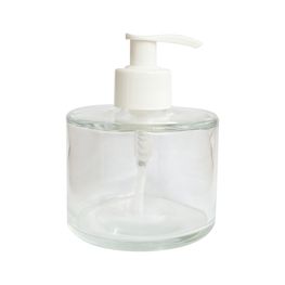 SABONETEIRA-DE-VIDRO-240ML-PICOLO-COM-VALVULA-BRANCA