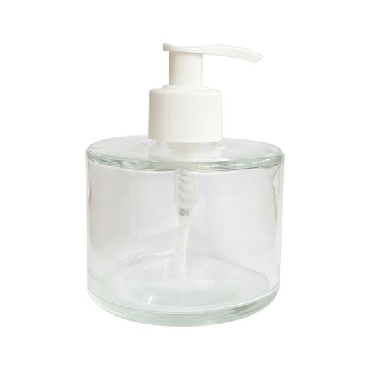 SABONETEIRA-DE-VIDRO-240ML-PICOLO-COM-VALVULA-BRANCA