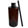 FRASCO-PET-CILINDRICO-RETO-500ML-AMBAR-COM-TAMPA-DIFUSOR-PRETA